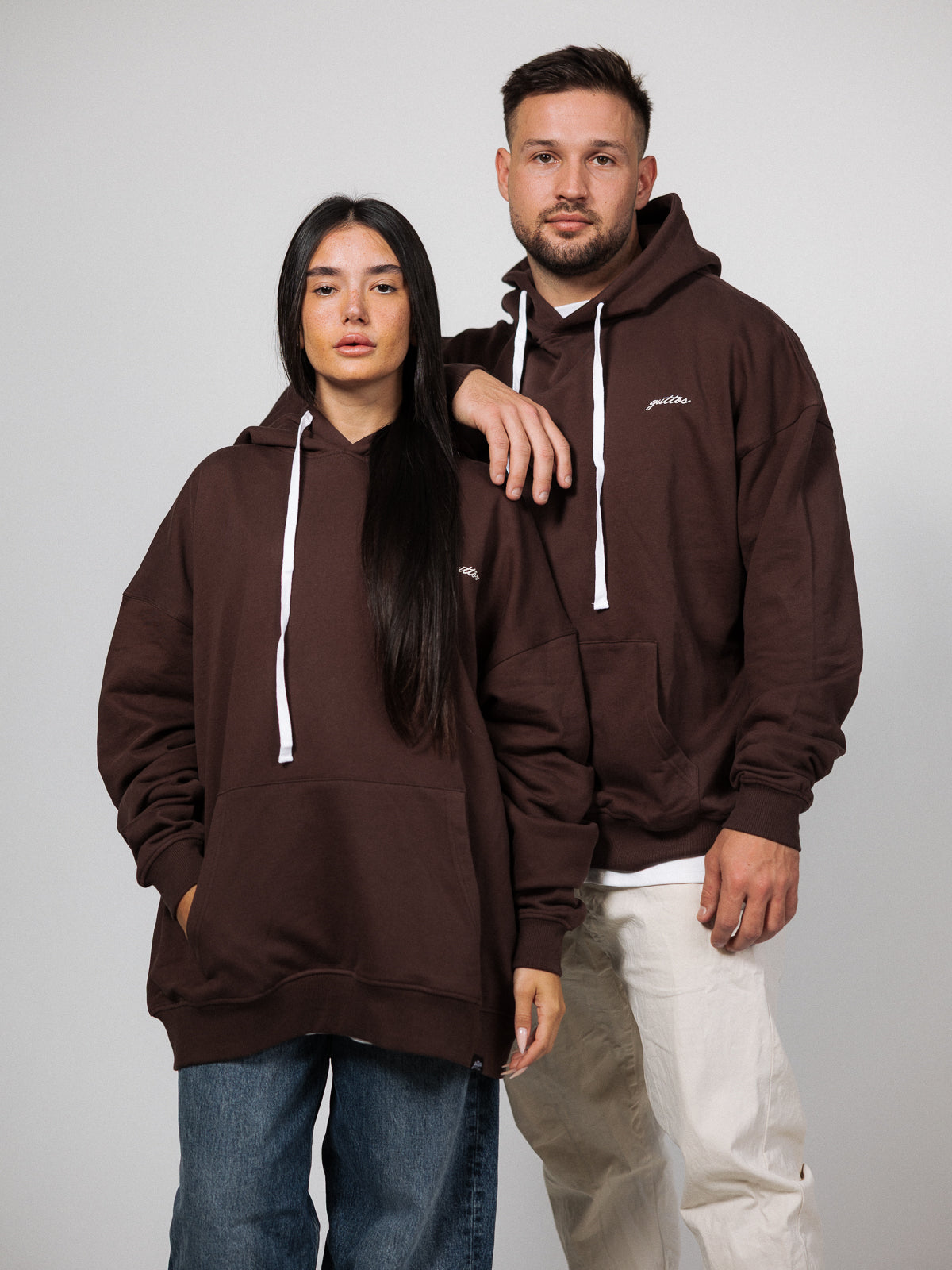 ESSENTIAL HOODIE BROWN