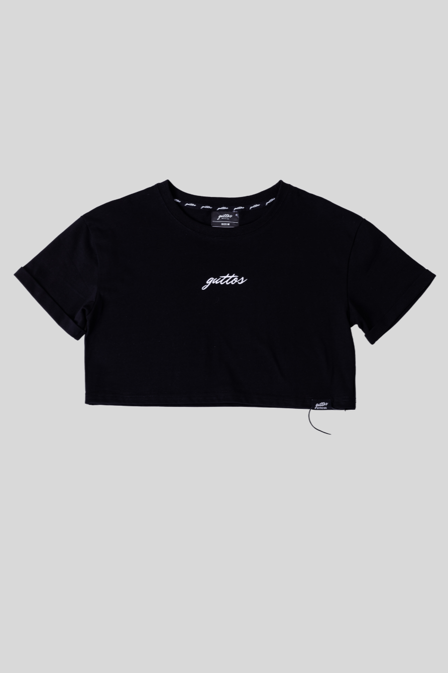 BLACK CROP TOP