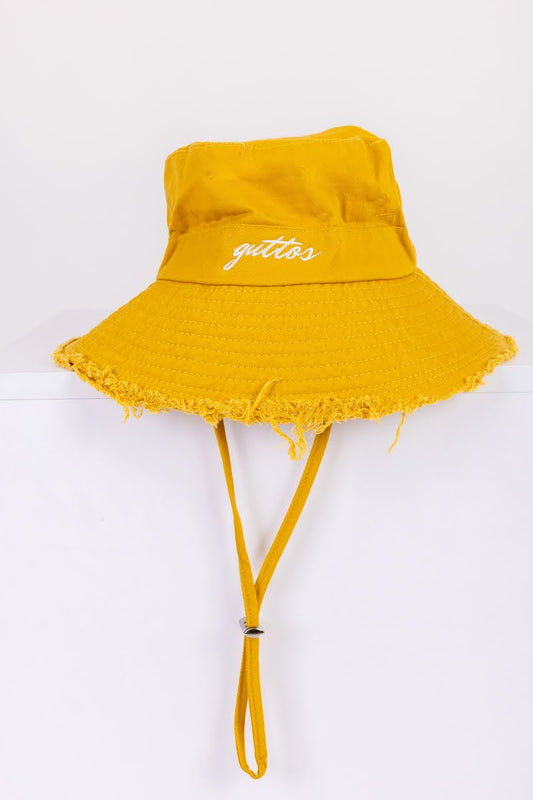 VINTAGE MUSTARD BUCKET HAT