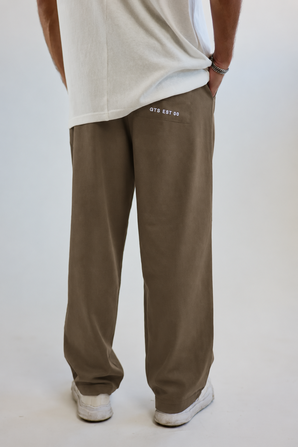 CLASSIC LINEN PANTS BROWN