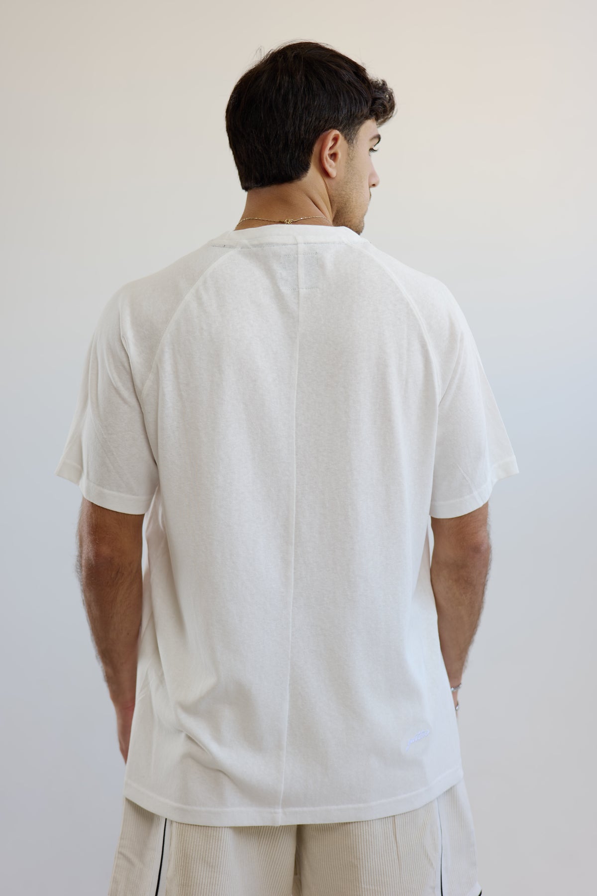RAGLAN SLUB WHITE