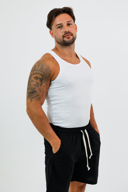 LINEN PANTS BLACK