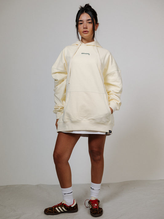 ESSENTIAL HOODIE CREAM