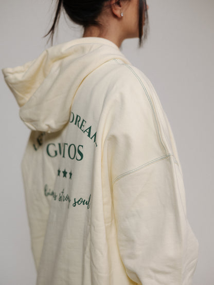 ESSENTIAL HOODIE CREAM