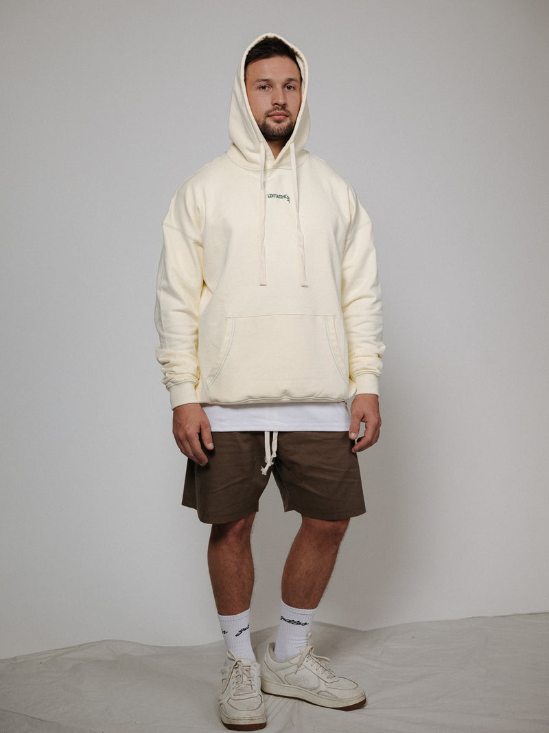 ESSENTIAL HOODIE CREAM