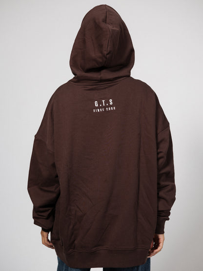 ESSENTIAL HOODIE BROWN