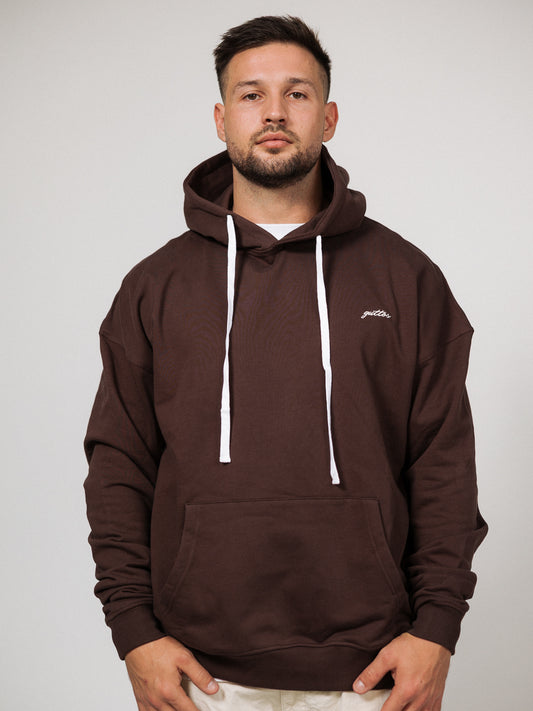ESSENTIAL HOODIE BROWN