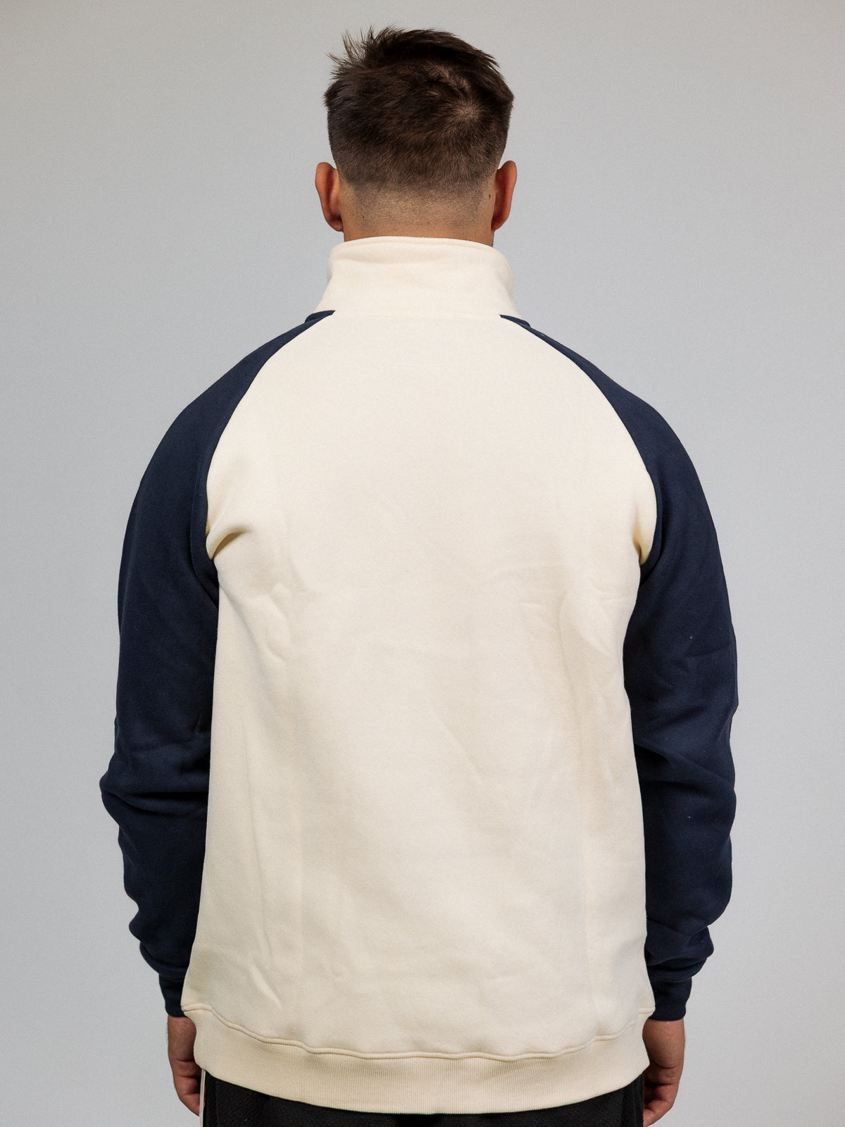 TWO TONE CREAM NAVY