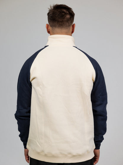 TWO TONE CREAM NAVY