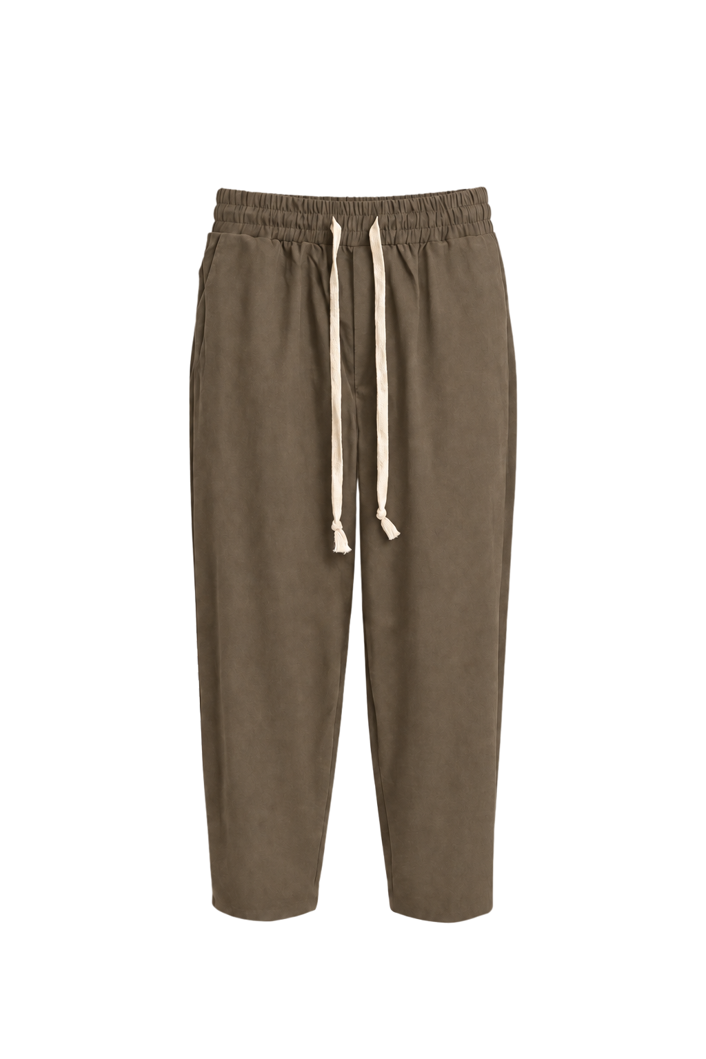 CLASSIC LINEN PANTS BROWN