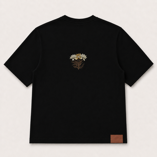 GUTTOS FLOWERS BLACK