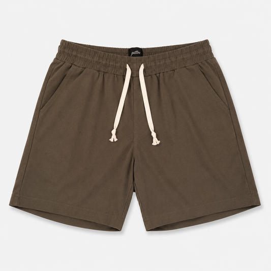 LINEN PANTS BROWN