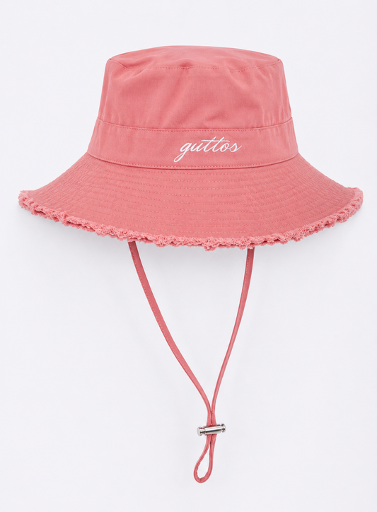 SOFT PINK BUCKET HAT