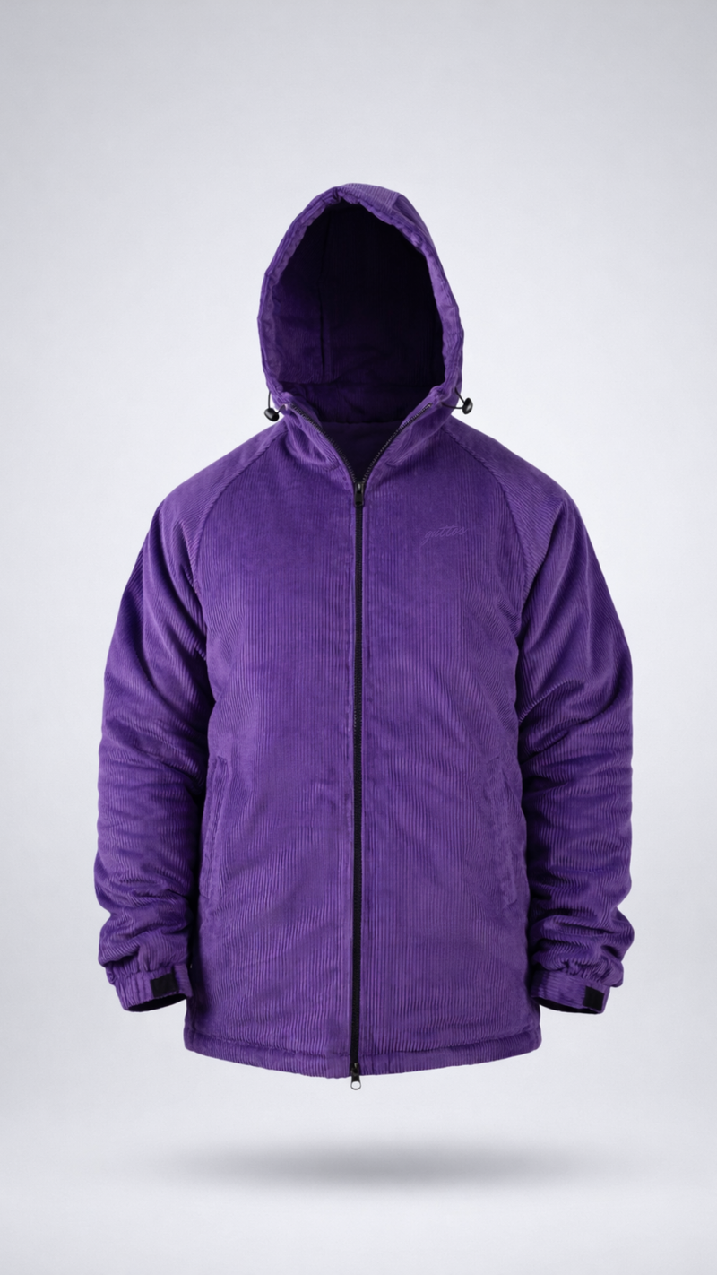 PURPLE CURDEROY JACKET