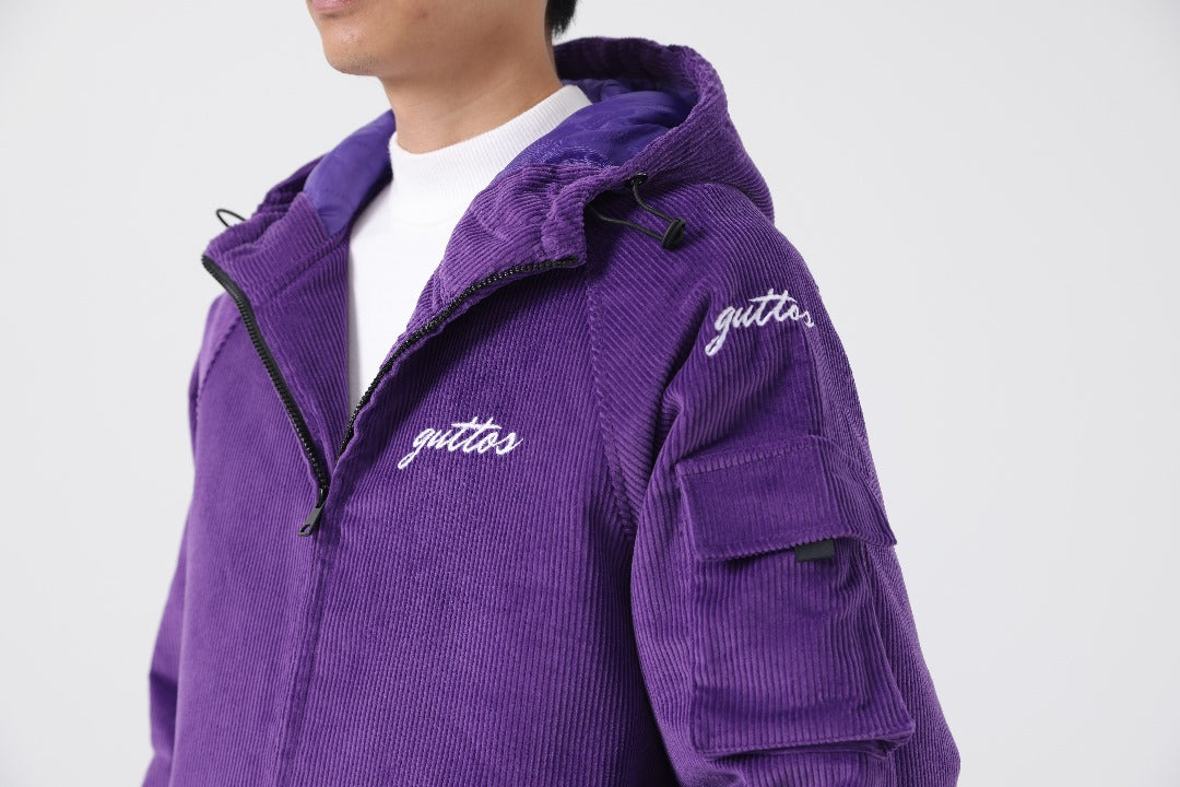 Purple corduroy jacket