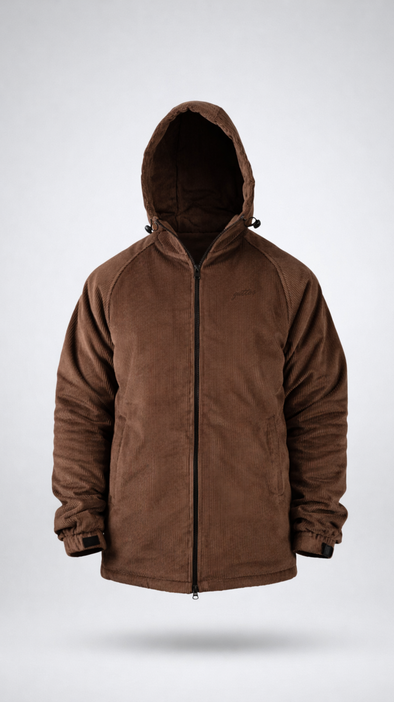 BROWN CURDEROY JACKET