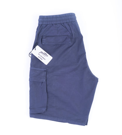 GREY/BLUE CARGO SHORTS