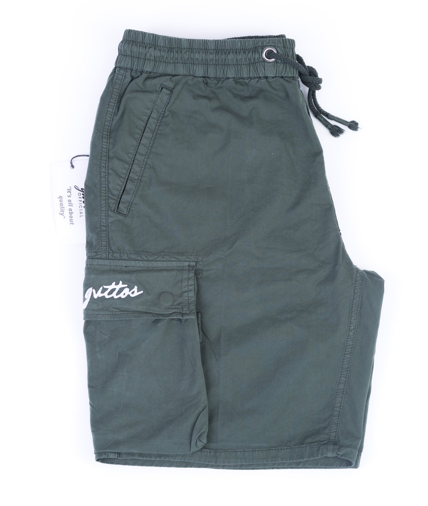 GREEN CARGO SHORTS