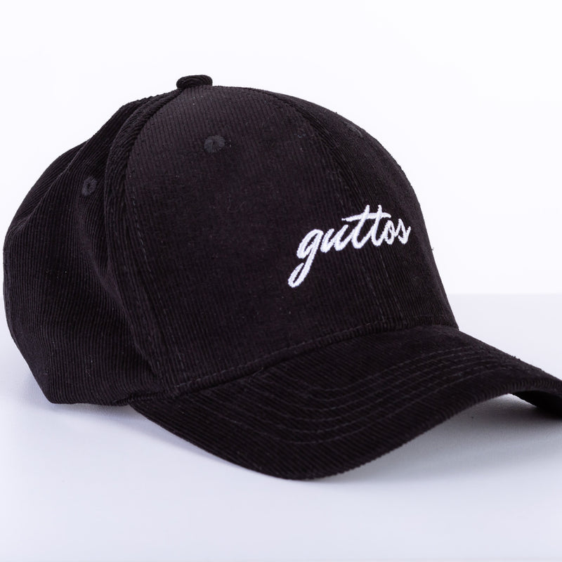 BLACK CORDUROY HAT