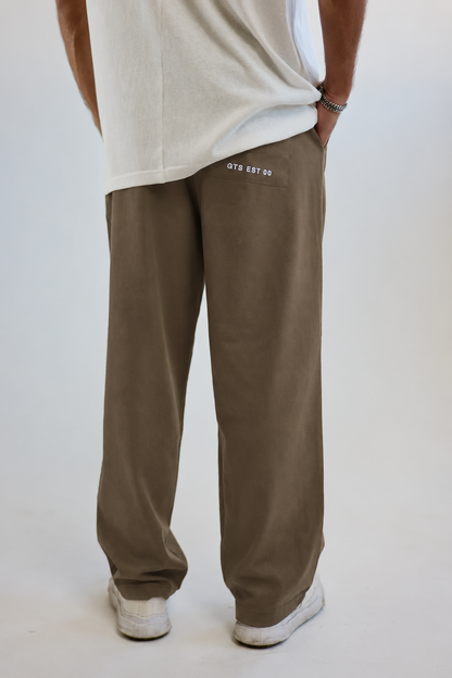 CLASSIC LINEN PANTS BROWN