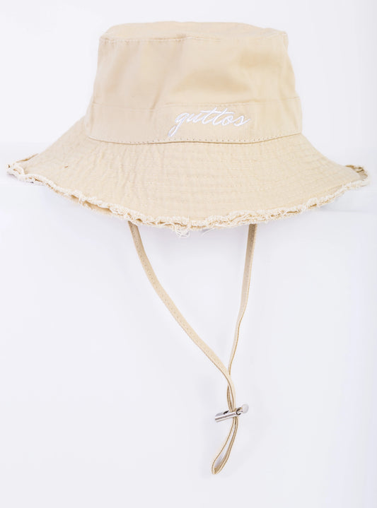 CREAM BUCKET HAT