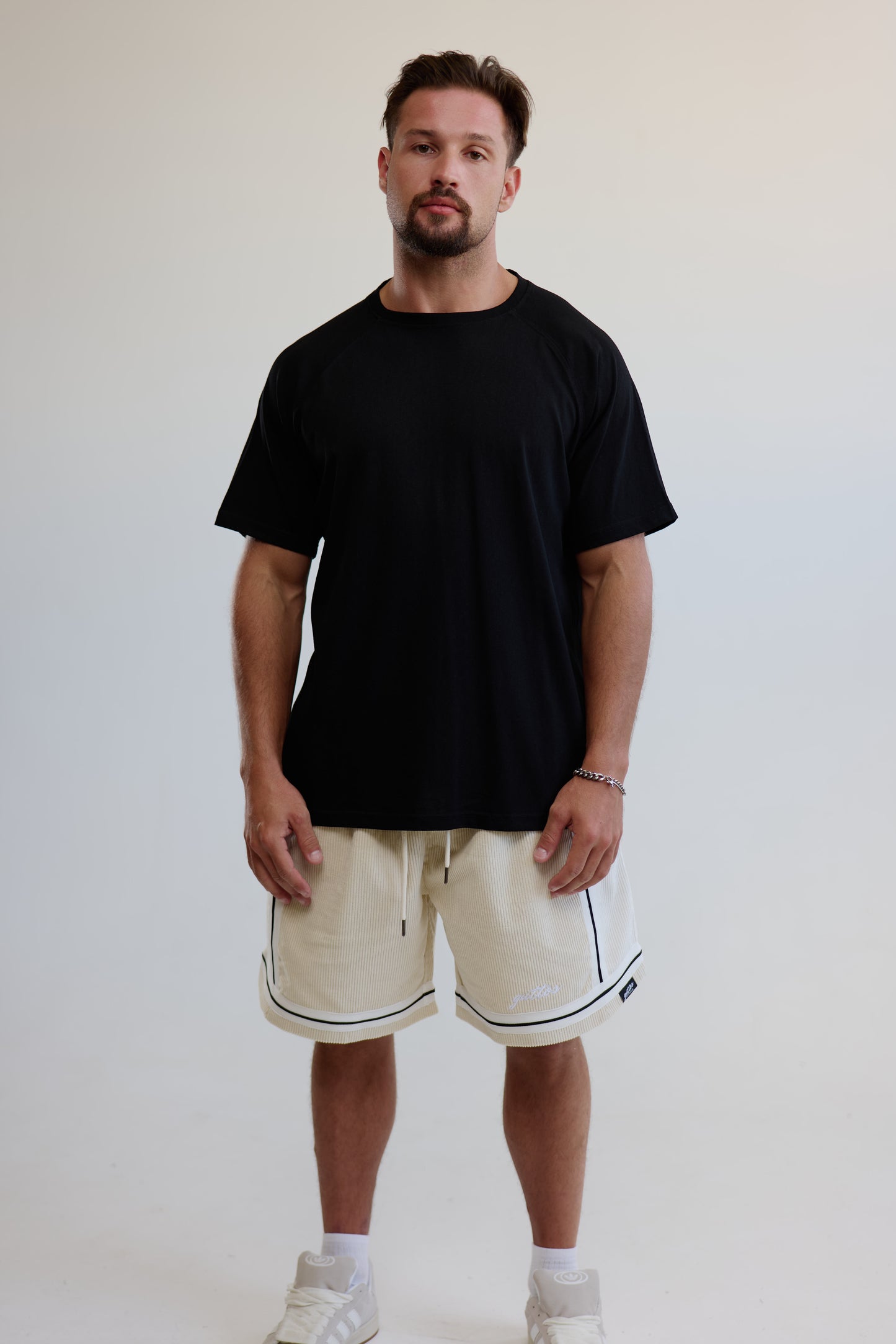 RAGLAN SLUB BLACK