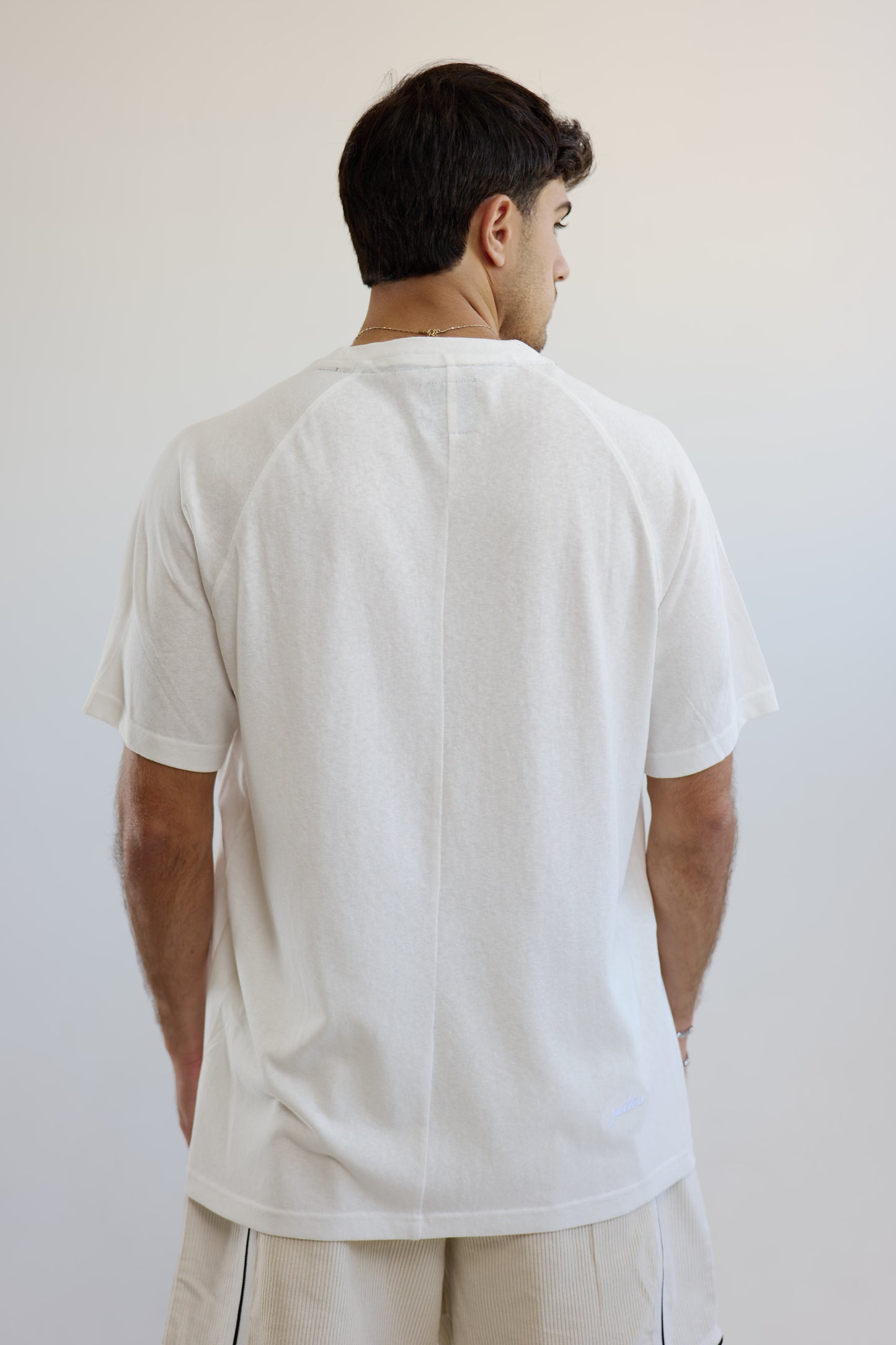 RAGLAN SLUB WHITE
