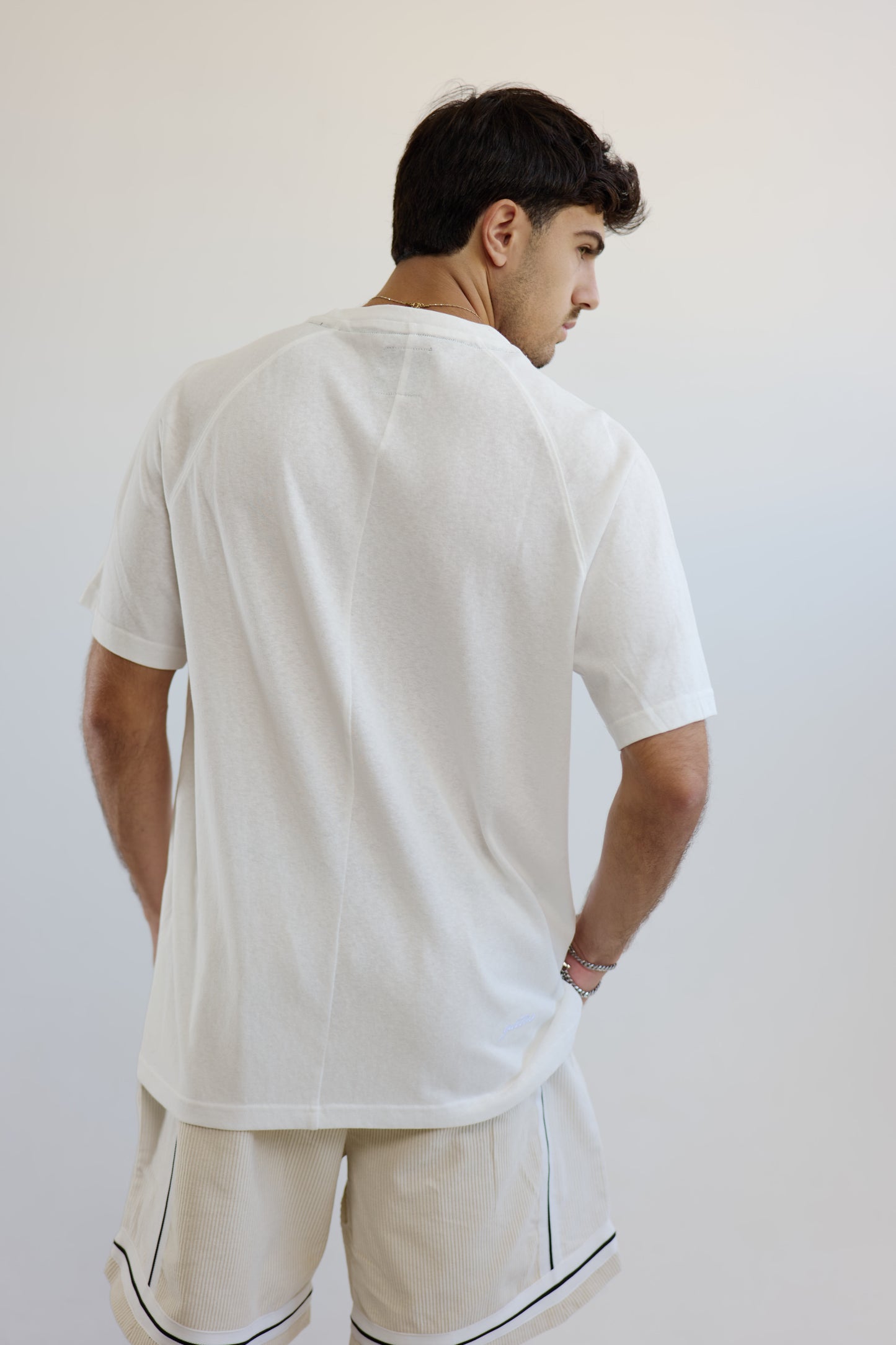 RAGLAN SLUB WHITE