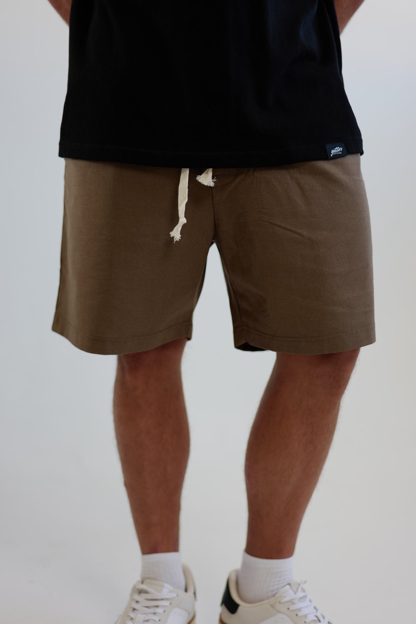 LINEN PANTS BROWN