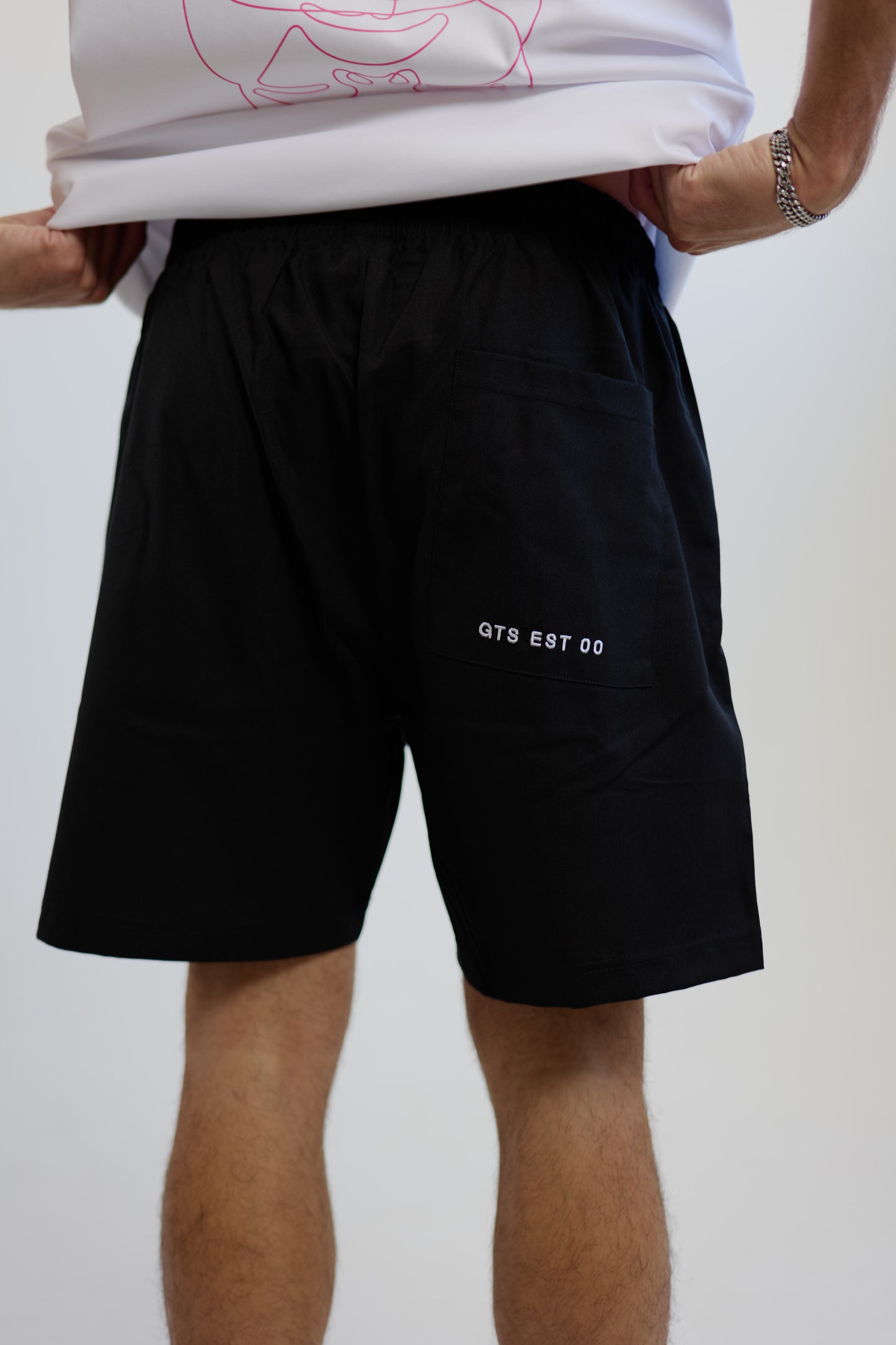 LINEN PANTS BLACK