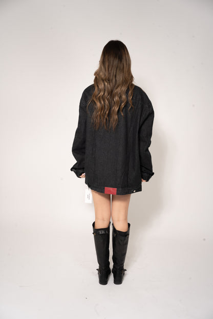 BLACK DENIM JACKET