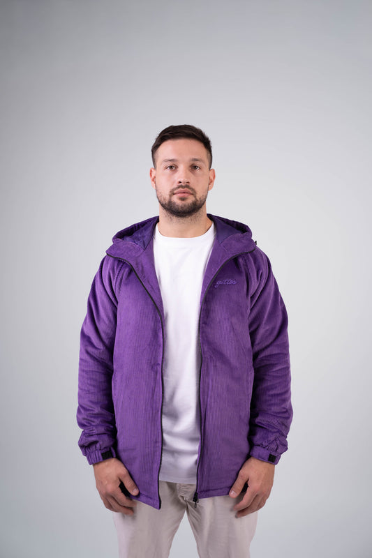 PURPLE CURDEROY JACKET