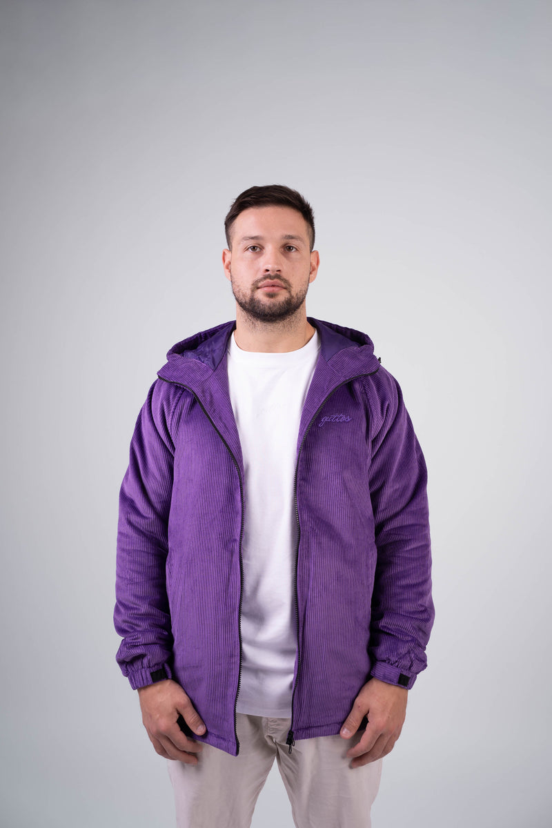 PURPLE CURDEROY JACKET