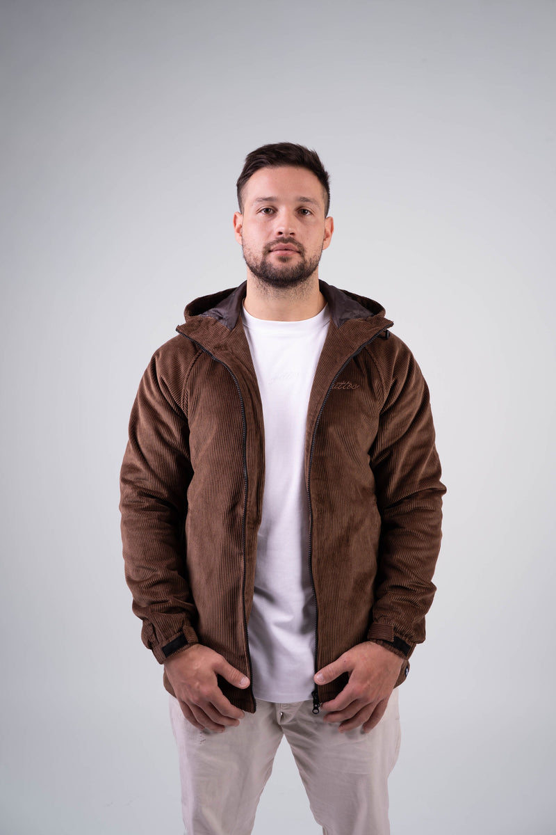 BROWN CURDEROY JACKET