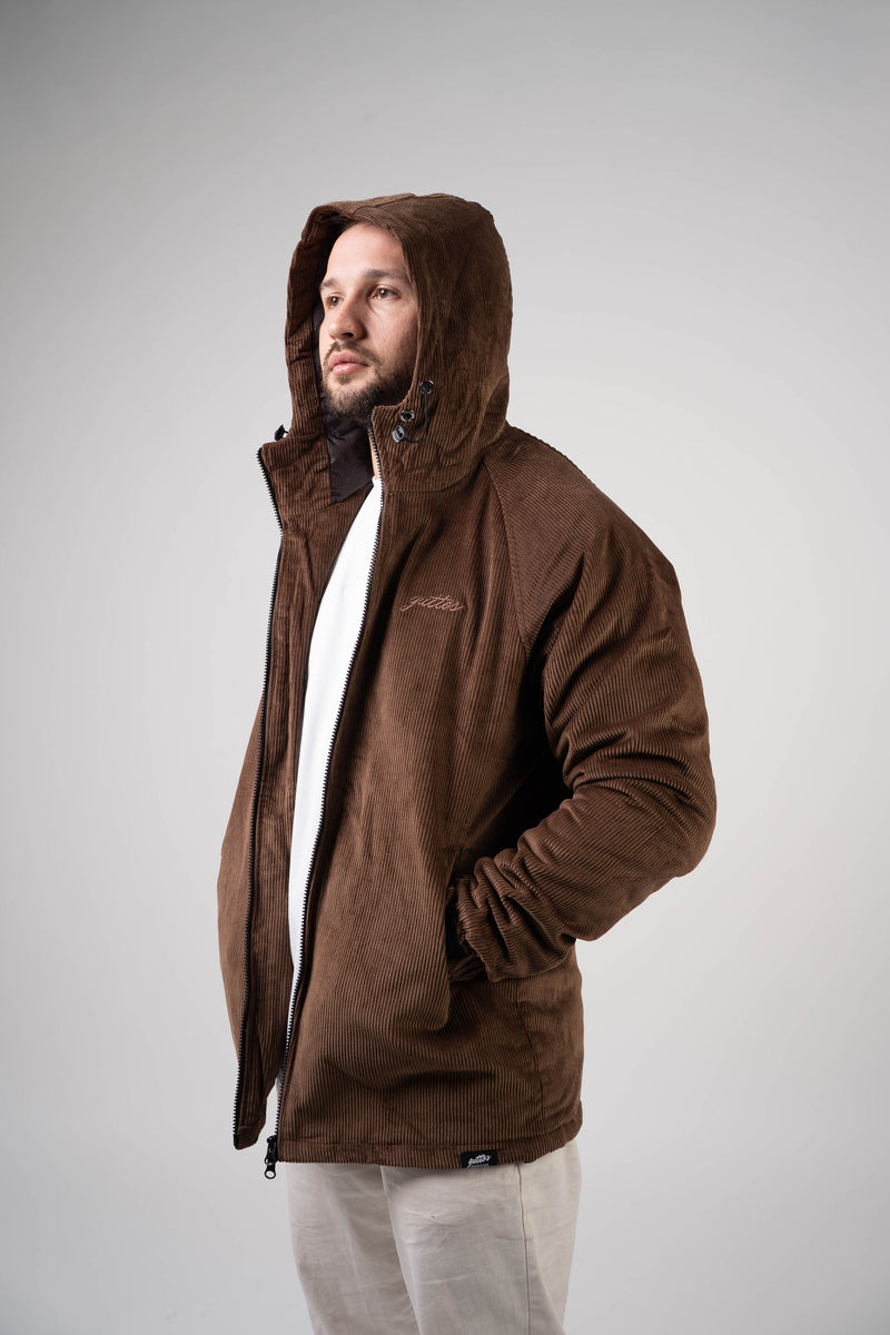 BROWN CURDEROY JACKET