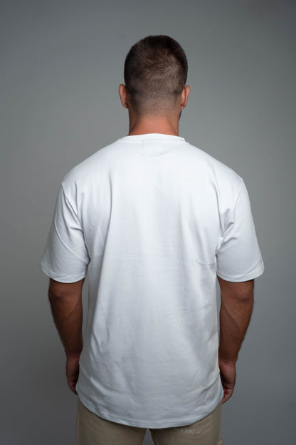 WHITE ON BLACK
