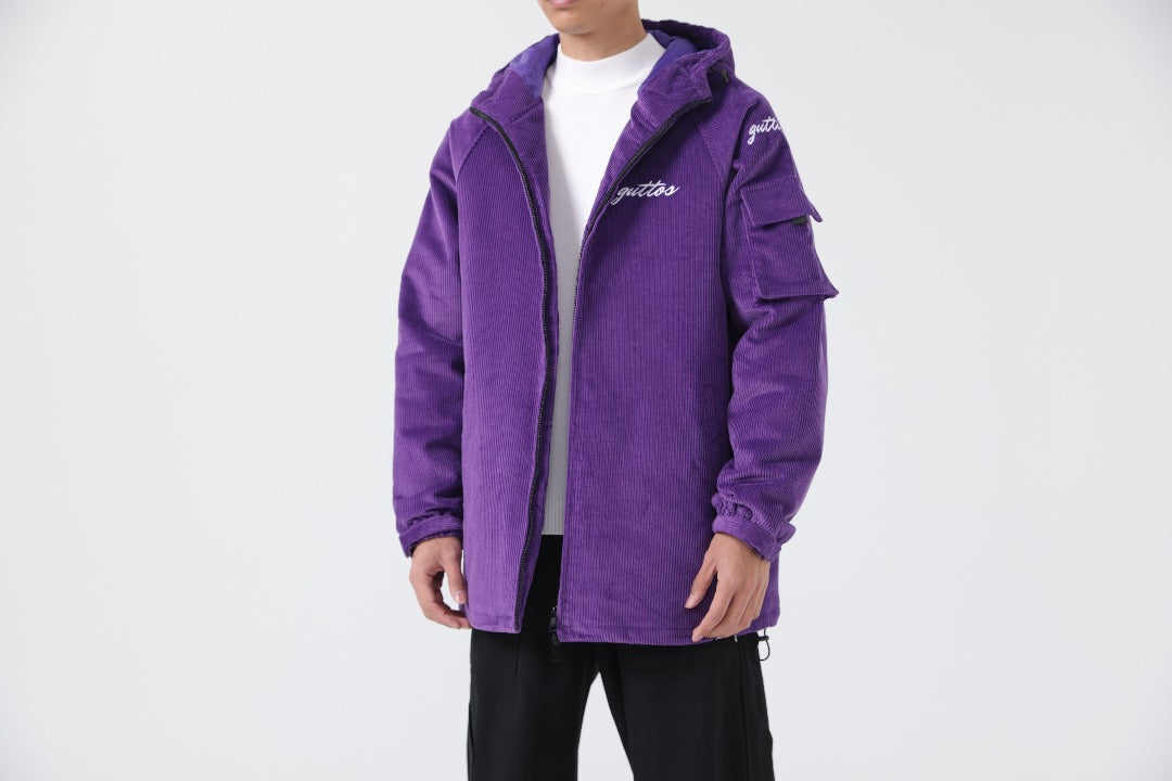 Purple corduroy jacket