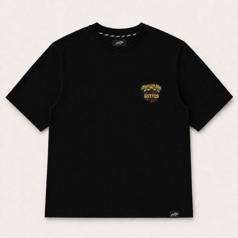 GUTTOS FLOWERS BLACK