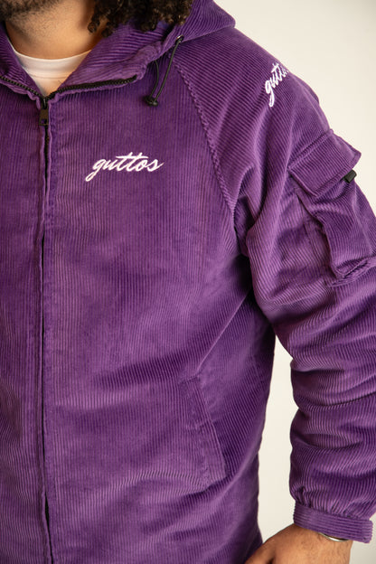 Purple corduroy jacket