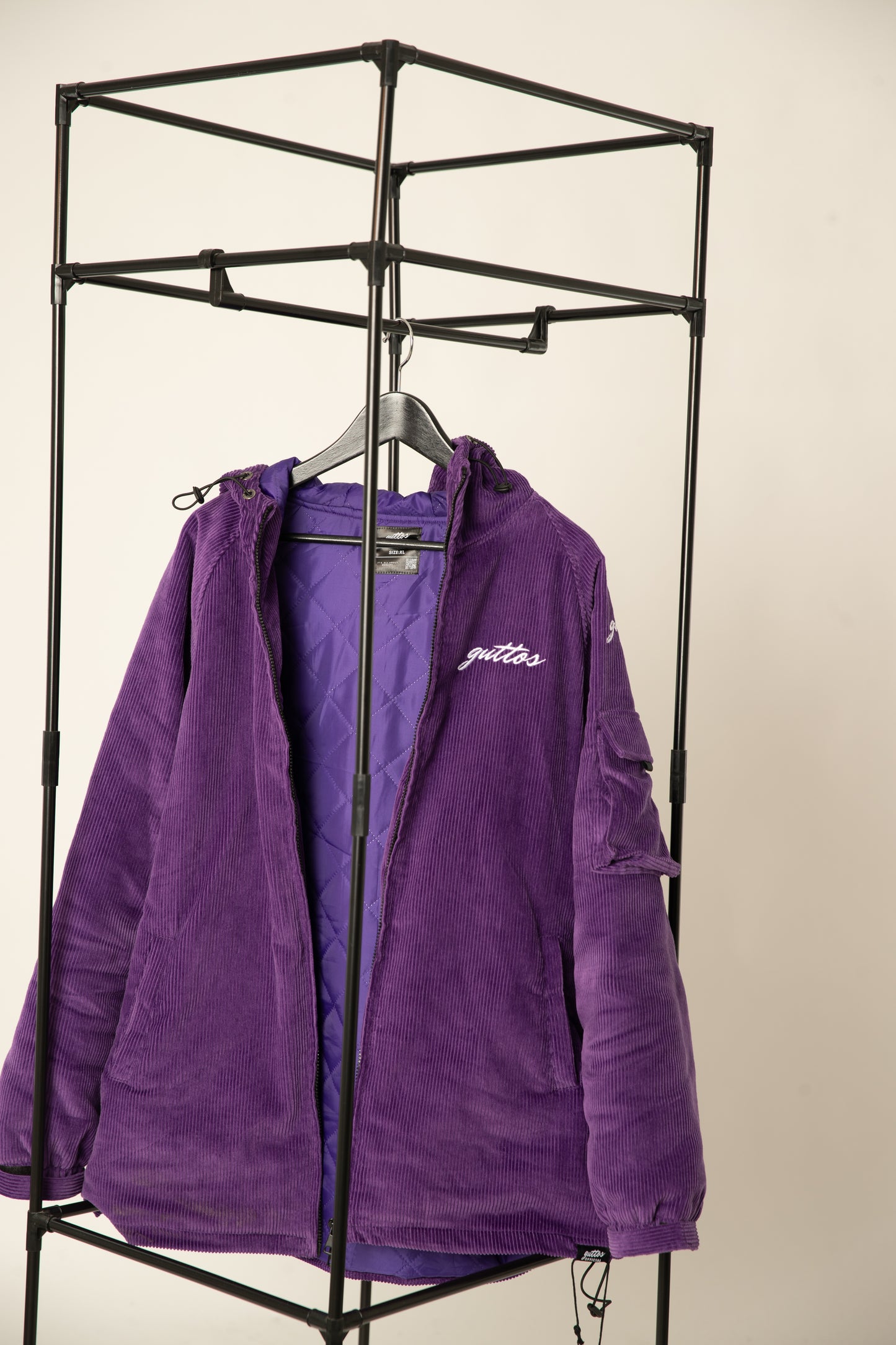 Purple corduroy jacket