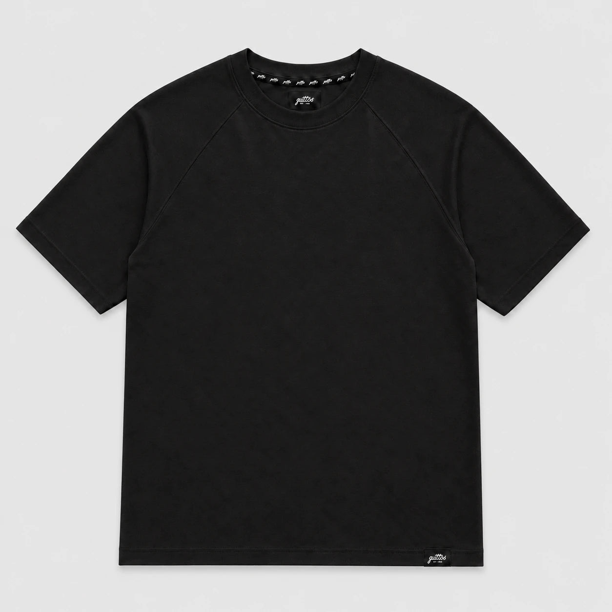RAGLAN SLUB BLACK