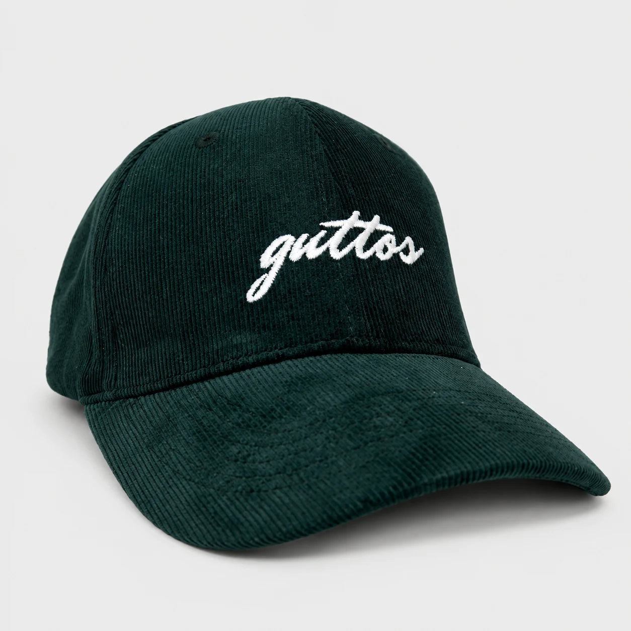 GREEN CORDUROY HAT